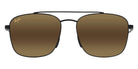 Maui Jim PĪWAI ASIAN FIT MM645-014 58 - Matte Black with Gray #id:mjimm645014_s:108100