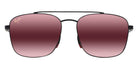 Maui Jim PĪWAI ASIAN FIT MM645-016 58 - Matte Black #id:mjimm645016_s:132100