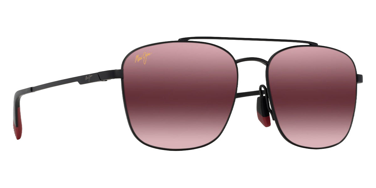 Maui Jim PĪWAI ASIAN FIT MM645-016 58 - Matte Black #id:mjimm645016_s:132105