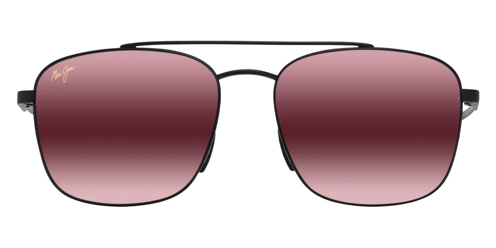 Maui Jim PĪWAI ASIAN FIT MM645-017 58 - Matte Black with Gray #id:mjimm645017_s:112100