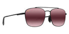 Maui Jim PĪWAI ASIAN FIT MM645-017 58 - Matte Black with Gray #id:mjimm645017_s:112105