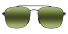 Maui Jim PĪWAI ASIAN FIT MM645-019 58 - Matte Black #id:mjimm645019_s:130100