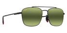 Maui Jim PĪWAI ASIAN FIT MM645-019 58 - Matte Black #id:mjimm645019_s:130105