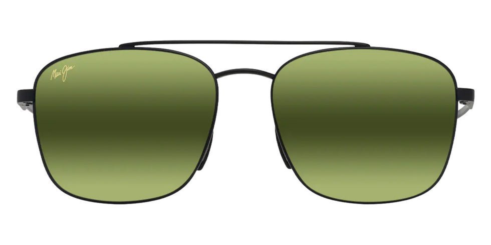 Maui Jim PĪWAI ASIAN FIT MM645-020 58 - Matte Black with Gray #id:mjimm645020_s:110100