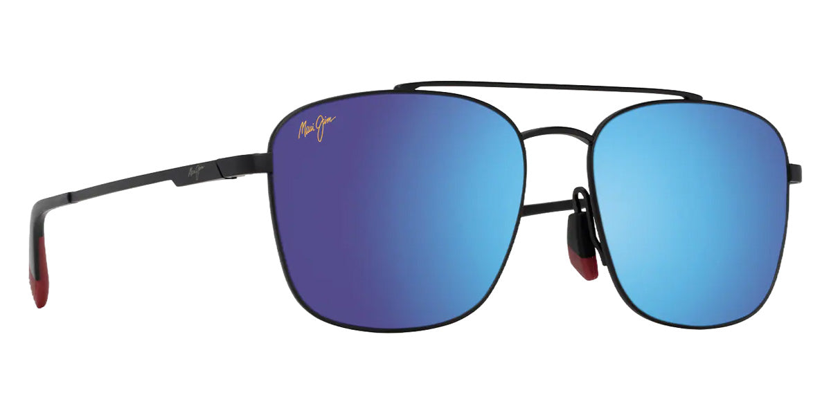 Maui Jim PĪWAI ASIAN FIT MM645-022 58 - Matte Black #id:mjimm645022_s:120105