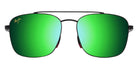 Maui Jim PĪWAI ASIAN FIT MM645-031 58 - Matte Black #id:mjimm645031_s:124100