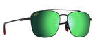 Maui Jim PĪWAI ASIAN FIT MM645-031 58 - Matte Black #id:mjimm645031_s:124105