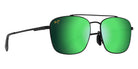 Maui Jim PĪWAI ASIAN FIT MM645-032 58 - Matte Black with Gray #id:mjimm645032_s:104105