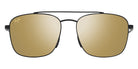 Maui Jim PĪWAI ASIAN FIT MM645-034 58 - Matte Black with Gray #id:mjimm645034_s:102100