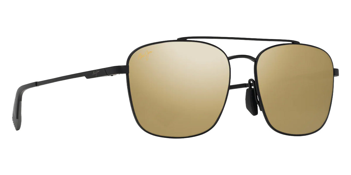 Maui Jim PĪWAI ASIAN FIT MM645-034 58 - Matte Black with Gray #id:mjimm645034_s:102105