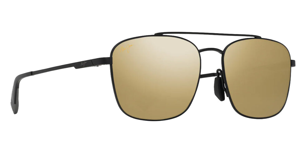 Maui Jim PĪWAI ASIAN FIT MM645-034 58 - Matte Black with Gray #id:mjimm645034_s:102105