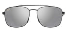 Maui Jim PĪWAI ASIAN FIT MM645-036 58 - Matte Black with Gray #id:mjimm645036_s:118100