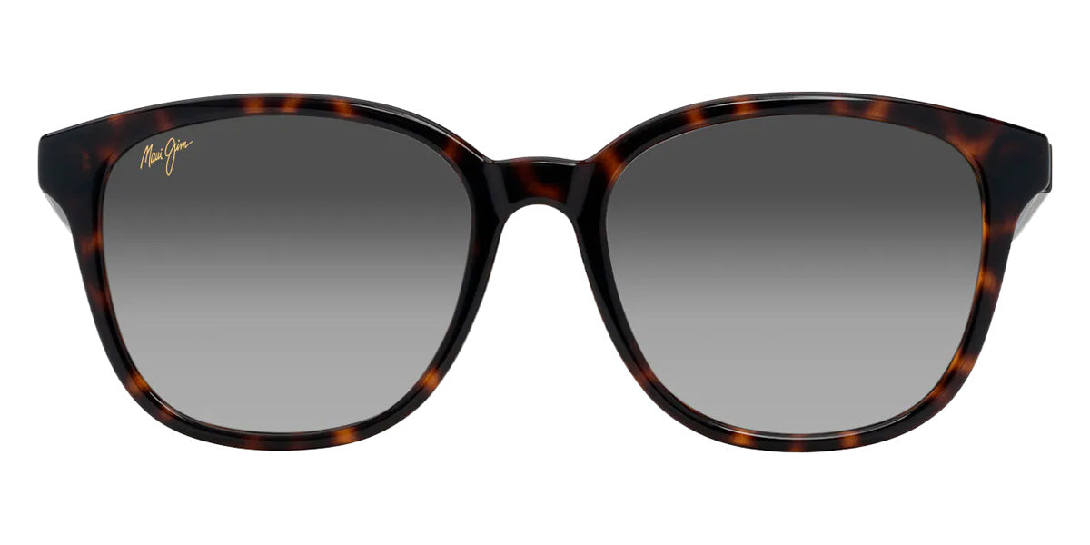 Maui Jim KU'IKAHI ASIAN FIT MM647-001 55 - Shiny Dark Havana with Transparent Yellow #id:mjimm647001_s:126100