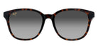 Maui Jim KU'IKAHI ASIAN FIT MM647-001 55 - Shiny Dark Havana with Transparent Yellow #id:mjimm647001_s:126100