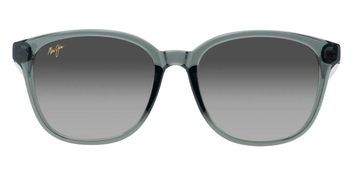 Maui Jim KU'IKAHI ASIAN FIT MM647-002 55 - Shiny Transparent Dark Gray #id:mjimm647002_s:146100