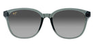Maui Jim KU'IKAHI ASIAN FIT MM647-002 55 - Shiny Transparent Dark Gray #id:mjimm647002_s:146100