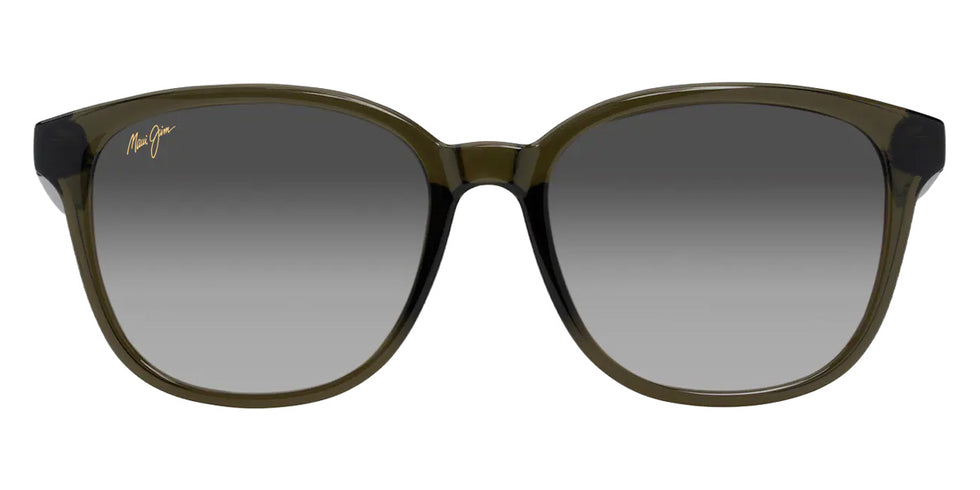 Maui Jim KU'IKAHI ASIAN FIT MM647-004 55 - Shiny Transparent Green #id:mjimm647004_s:166100