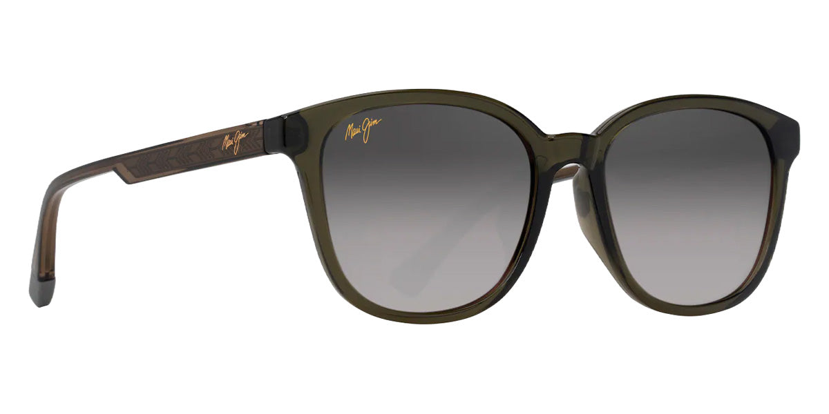 Maui Jim KU'IKAHI ASIAN FIT MM647-004 55 - Shiny Transparent Green #id:mjimm647004_s:166105