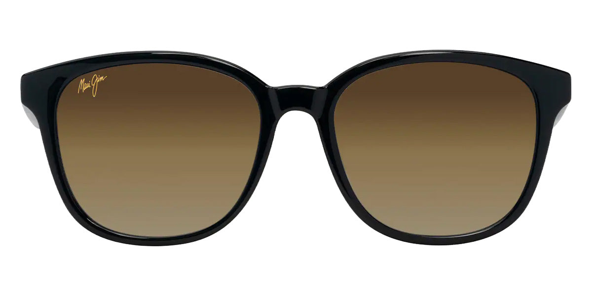 Maui Jim KU'IKAHI ASIAN FIT MM647-007 55 - Shiny Black with Transparent Light Gray #id:mjimm647007_s:108100