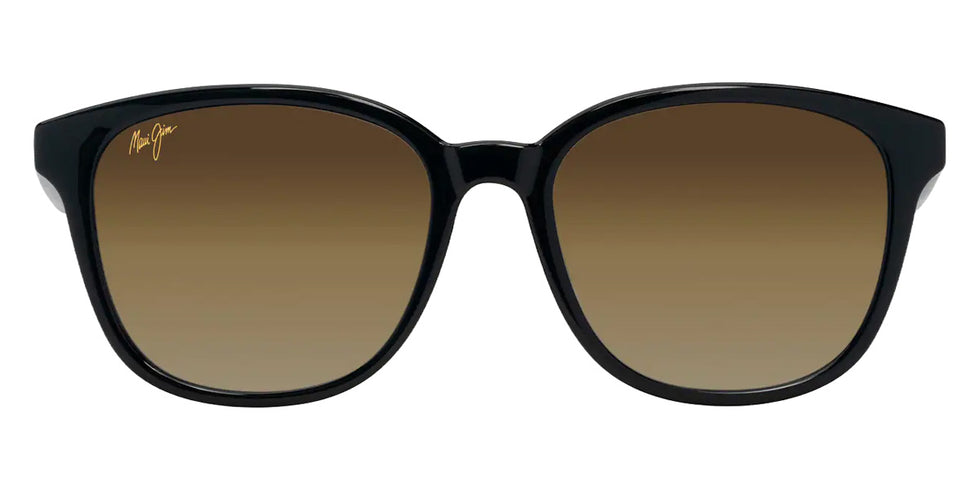 Maui Jim KU'IKAHI ASIAN FIT MM647-007 55 - Shiny Black with Transparent Light Gray #id:mjimm647007_s:108100