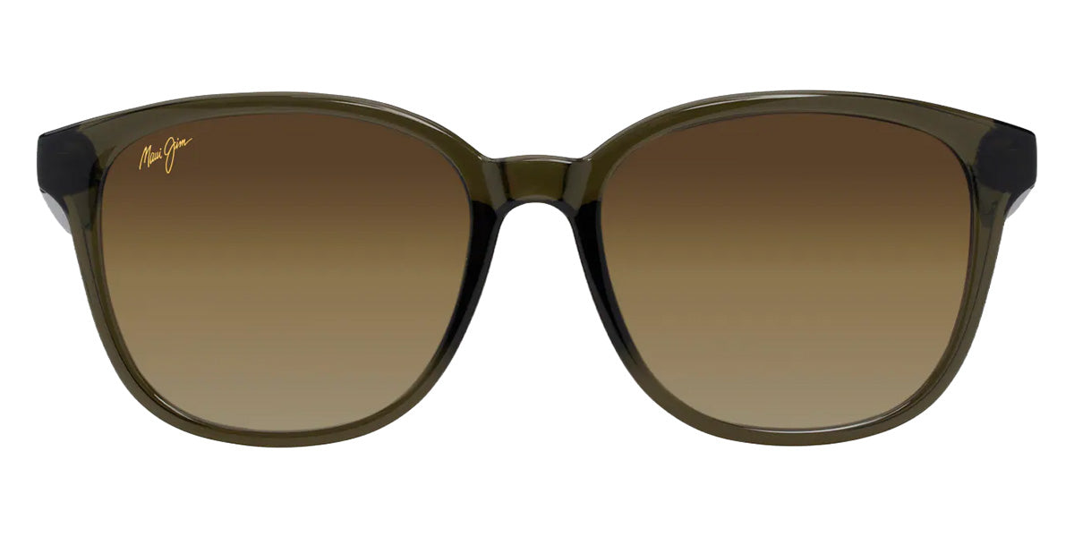 Maui Jim KU'IKAHI ASIAN FIT MM647-008 55 - Shiny Transparent Green #id:mjimm647008_s:168100