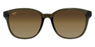 Maui Jim KU'IKAHI ASIAN FIT MM647-008 55 - Shiny Transparent Green #id:mjimm647008_s:168100