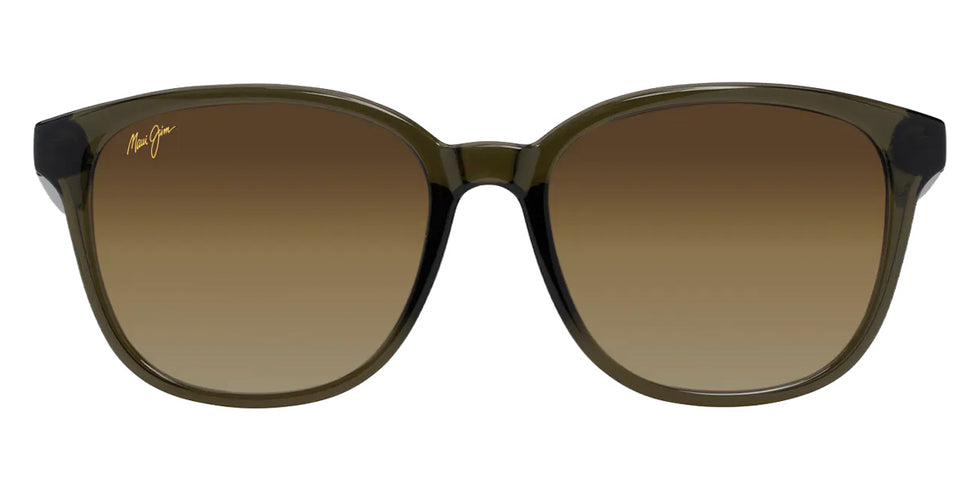 Maui Jim KU'IKAHI ASIAN FIT MM647-008 55 - Shiny Transparent Green #id:mjimm647008_s:168100