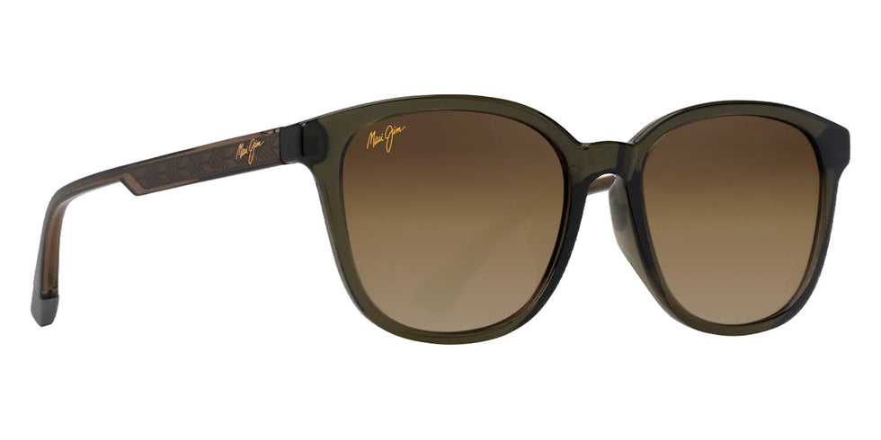 Maui Jim KU'IKAHI ASIAN FIT MM647-008 55 - Shiny Transparent Green #id:mjimm647008_s:168105