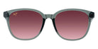Maui Jim KU'IKAHI ASIAN FIT MM647-010 55 - Shiny Transparent Dark Gray #id:mjimm647010_s:152100