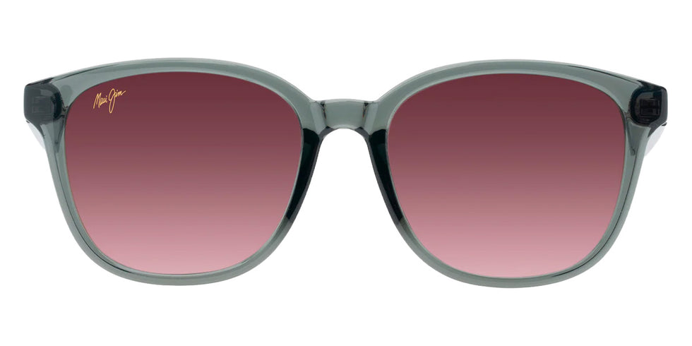 Maui Jim KU'IKAHI ASIAN FIT MM647-010 55 - Shiny Transparent Dark Gray #id:mjimm647010_s:152100