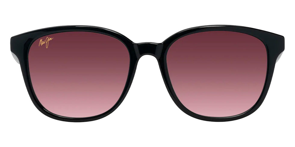 Maui Jim KU'IKAHI ASIAN FIT MM647-011 55 - Shiny Black with Transparent Light Gray #id:mjimm647011_s:112100