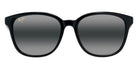 Maui Jim KU'IKAHI ASIAN FIT MM647-013 55 - Shiny Black with Transparent Light Gray #id:mjimm647013_s:106100