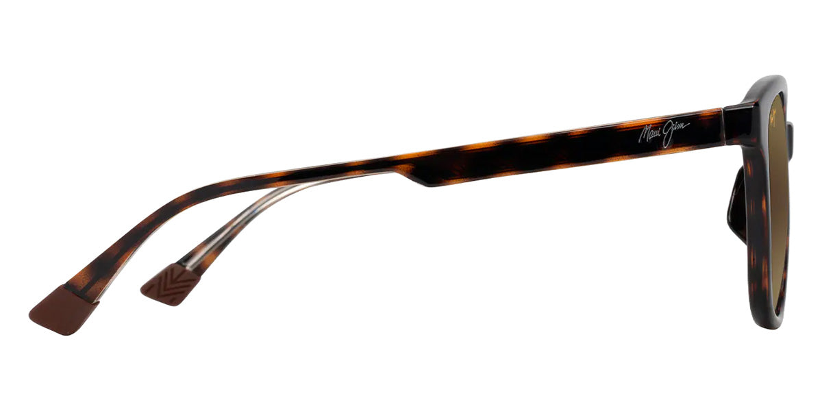 Maui Jim KU'IKAHI ASIAN FIT MM647-018 55 - Shiny Dark Havana with Transparent Yellow #id:mjimm647018_s:128110