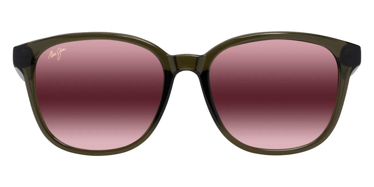Maui Jim KU'IKAHI ASIAN FIT MM647-023 55 - Shiny Transparent Green #id:mjimm647023_s:172100