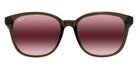 Maui Jim KU'IKAHI ASIAN FIT MM647-023 55 - Shiny Transparent Green #id:mjimm647023_s:172100