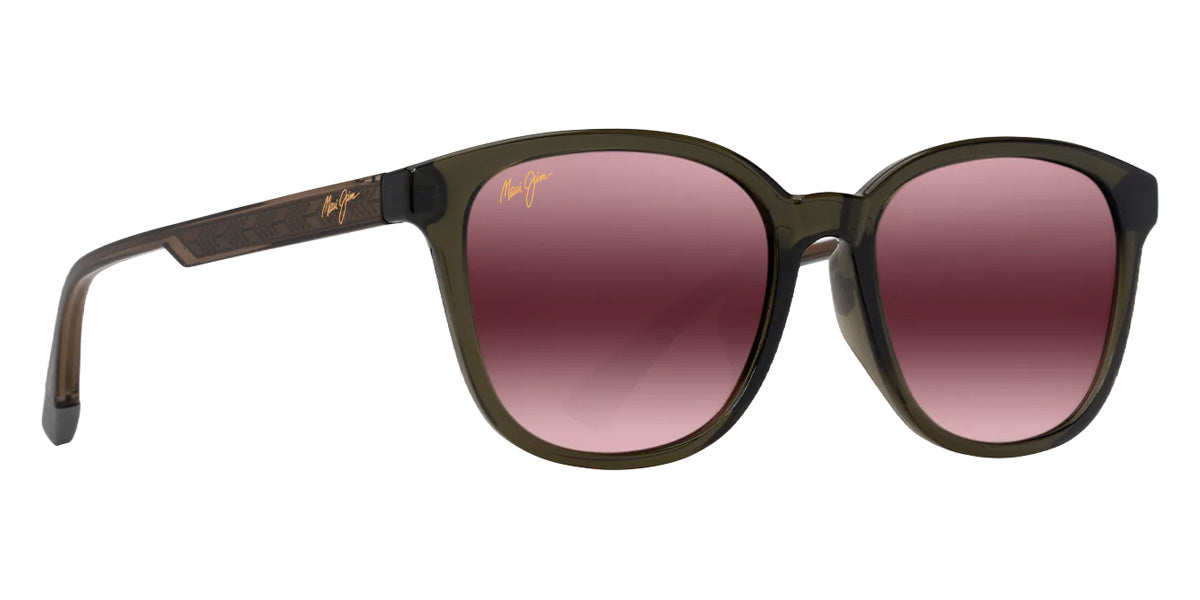 Maui Jim KU'IKAHI ASIAN FIT MM647-023 55 - Shiny Transparent Green #id:mjimm647023_s:172105