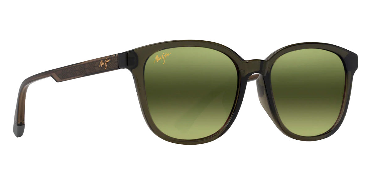 Maui Jim KU'IKAHI ASIAN FIT MM647-027 55 - Shiny Transparent Green #id:mjimm647027_s:170105
