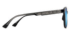 Maui Jim KU'IKAHI ASIAN FIT MM647-029 55 - Shiny Black with Transparent Light Gray #id:mjimm647029_s:100110