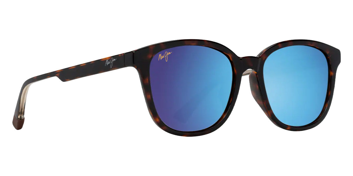 Maui Jim KU'IKAHI ASIAN FIT MM647-030 55 - Shiny Dark Havana with Transparent Yellow #id:mjimm647030_s:120105