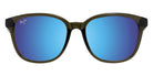 Maui Jim KU'IKAHI ASIAN FIT MM647-031 55 - Shiny Transparent Green #id:mjimm647031_s:160100