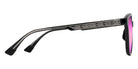 Maui Jim KU'IKAHI ASIAN FIT MM647-033 55 - Shiny Black with Transparent Light Gray #id:mjimm647033_s:114110
