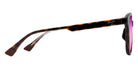 Maui Jim KU'IKAHI ASIAN FIT MM647-034 55 - Shiny Dark Havana with Transparent Yellow #id:mjimm647034_s:134110