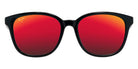 Maui Jim KU'IKAHI ASIAN FIT MM647-037 55 - Shiny Black with Transparent Light Gray #id:mjimm647037_s:116100