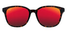 Maui Jim KU'IKAHI ASIAN FIT MM647-038 55 - Shiny Dark Havana with Transparent Yellow #id:mjimm647038_s:136100