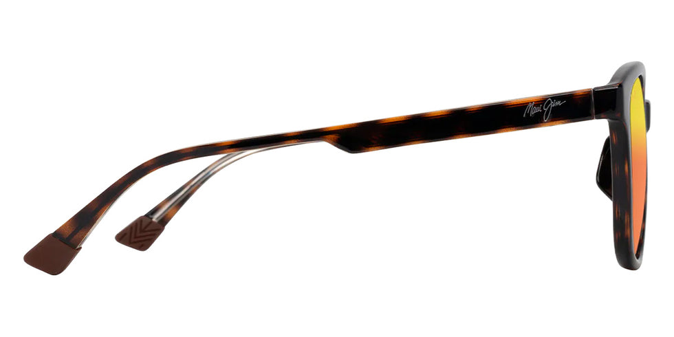 Maui Jim KU'IKAHI ASIAN FIT MM647-038 55 - Shiny Dark Havana with Transparent Yellow #id:mjimm647038_s:136110