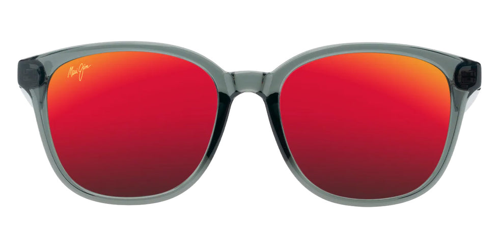 Maui Jim KU'IKAHI ASIAN FIT MM647-040 55 - Shiny Transparent Dark Gray #id:mjimm647040_s:156100