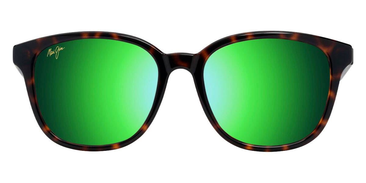 Maui Jim KU'IKAHI ASIAN FIT MM647-042 55 - Shiny Dark Havana with Transparent Yellow #id:mjimm647042_s:124100