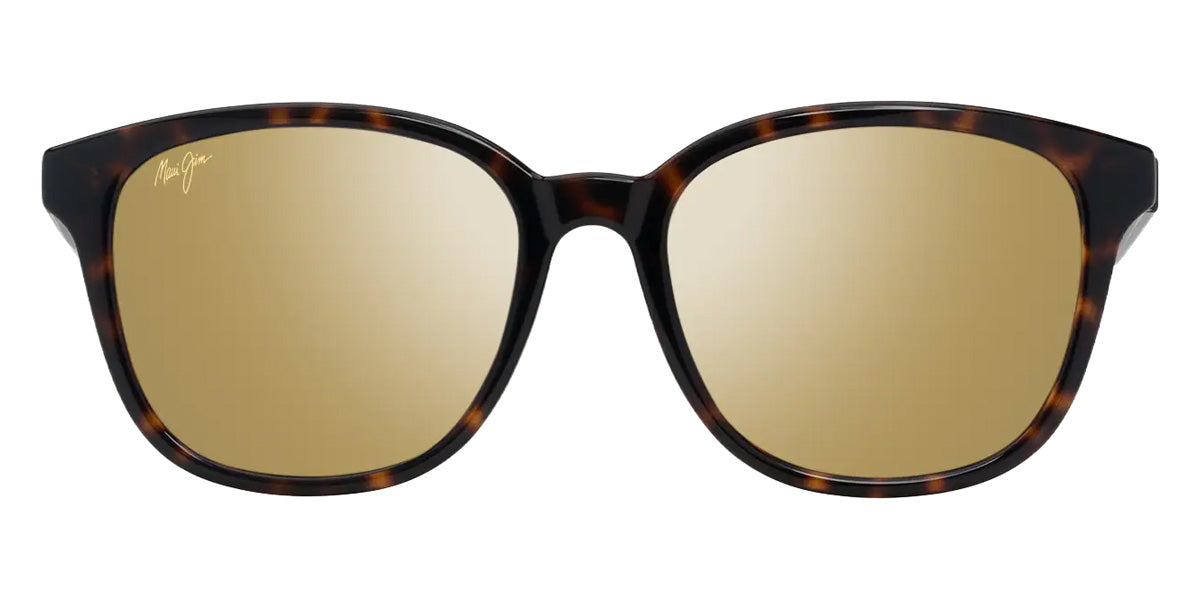 Maui Jim KU'IKAHI ASIAN FIT MM647-045 55 - Shiny Dark Havana with Transparent Yellow #id:mjimm647045_s:122100
