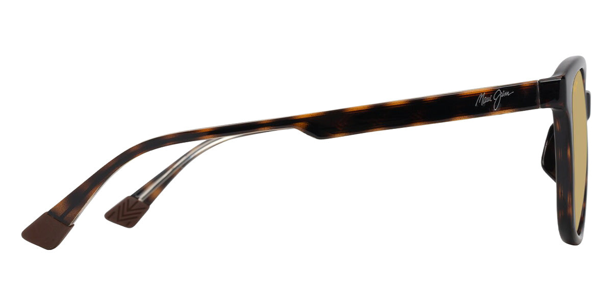 Maui Jim KU'IKAHI ASIAN FIT MM647-045 55 - Shiny Dark Havana with Transparent Yellow #id:mjimm647045_s:122110