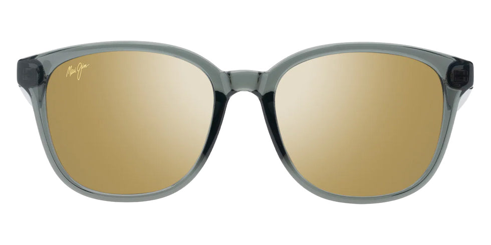 Maui Jim KU'IKAHI ASIAN FIT MM647-046 55 - Shiny Transparent Dark Gray #id:mjimm647046_s:142100